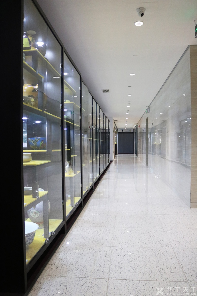 办公室装修 - 展示走廊